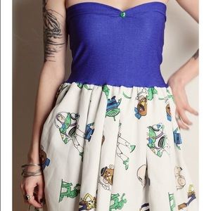 Handmade Toy Story Babydoll Dress 